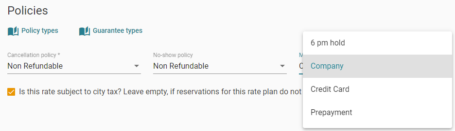 Company Guarantee Example