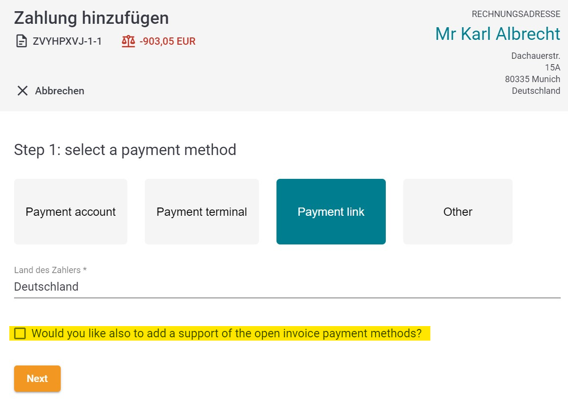 Payment Link