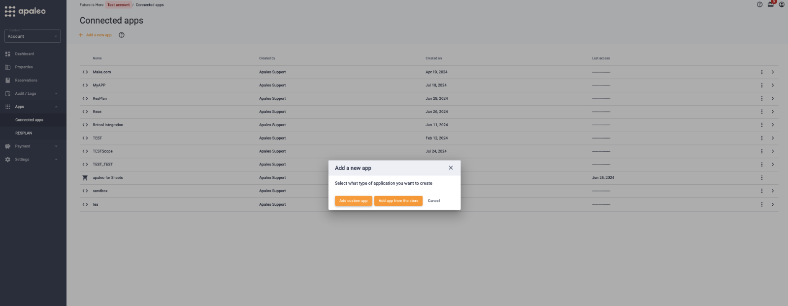 App Custom Configuration
