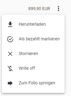 Options Menü
