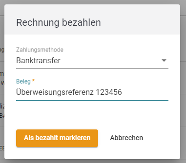 Transaktion Beispiel